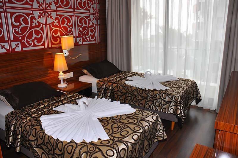 Bayar Garden Beach Hotel Алания Экстерьер фото